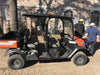 2022 Kubota RTV-X1140W-H Plastic Canopy, Windshield Acrylic Clear, LED Strobe Light, Wire Harness Kit, Back up Alarm