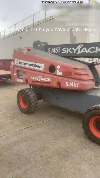 2018 SKYJACK SJ45T+