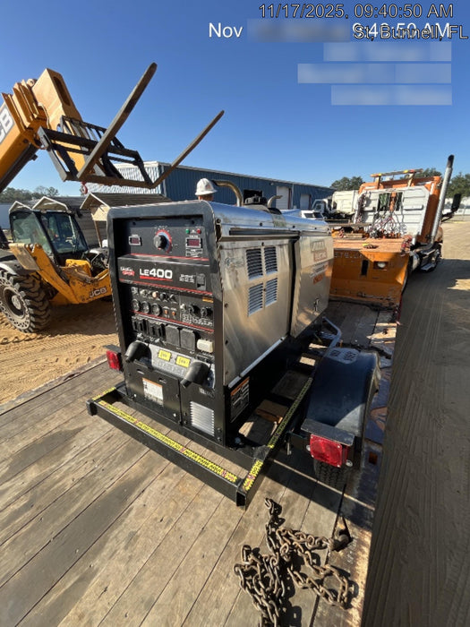 2024 Lincoln Electric LE400 Kubota V1505, Trlr, Cable Rack, Light Kit, ES Decals, T3