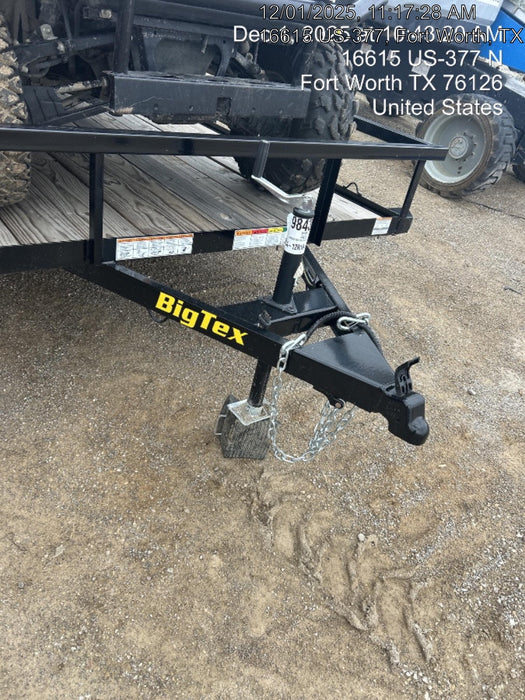 2025 BIG TEX TRAILER 35SA-12  BK4RG