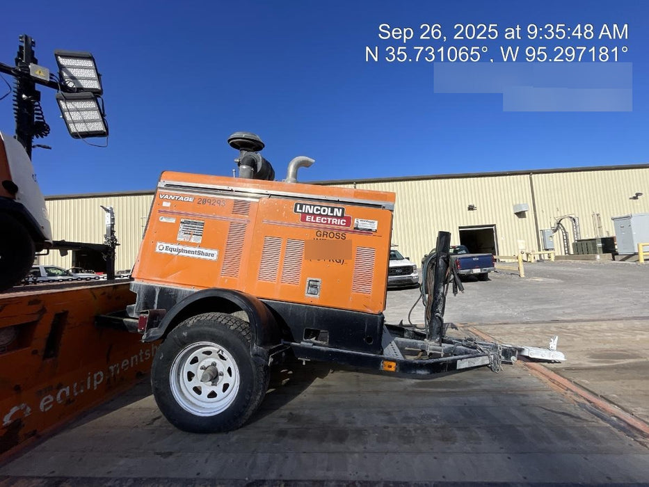 2022 Lincoln Electric Vantage 549X VANTAGE 549X READY-PAK 3