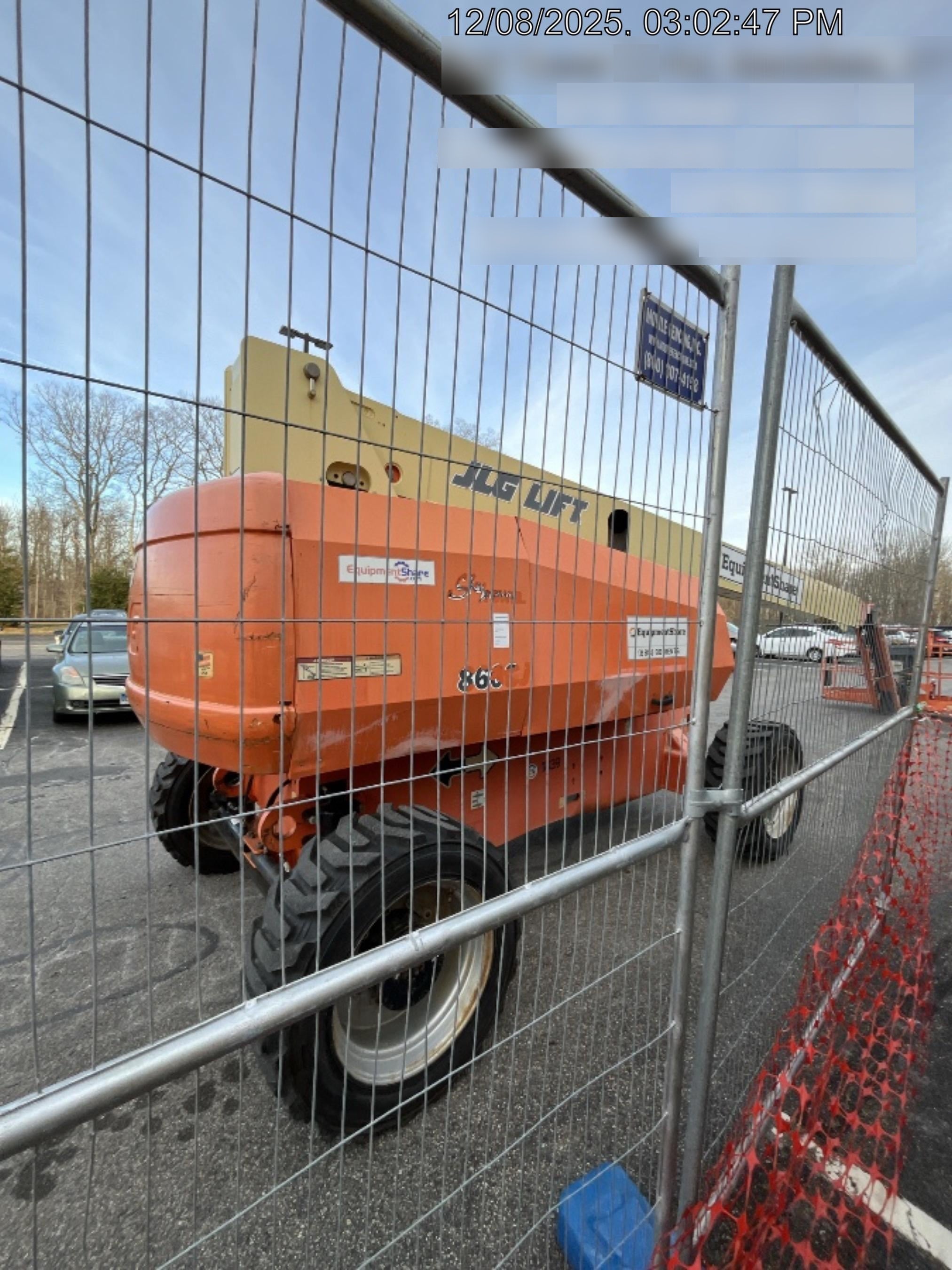 2014 JLG 860SJ