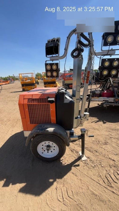 2024 Wanco WLTT-4MM4K Diesel, Deep Sea Controller, Shore Power Plug, Auto Start, (4) 350W LED Floodlights, 4kW Generator, 60 Gal Fuel Tank, 2" Ball, T3