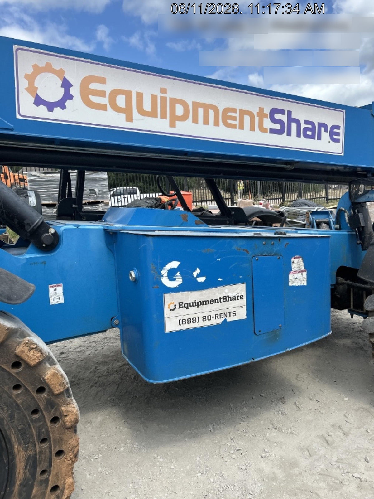 2017 Genie GTH-1056 Genie GTH1056 Telehandler