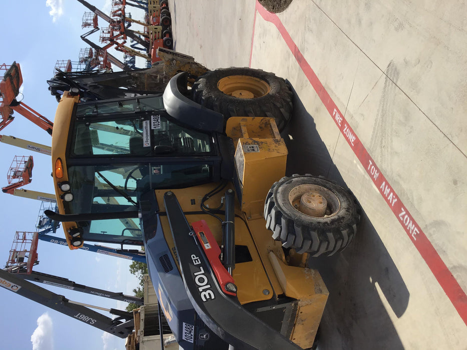 2020 John Deere 310LEP Cab/Heat/Air, 4WD, Standard Stick, Pilot Controls, 2 Way Hydraulics, TAG Manual QC