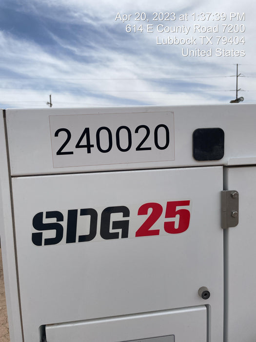 2022 AIRMAN SDG25S-8E1