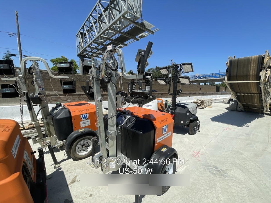 2024 Wanco WLTT-4MM4K Diesel, Deep Sea Controller, Shore Power Plug, Auto Start, (4) 350W LED Floodlights, 4kW Generator, 60 Gal Fuel Tank, 2" Ball, T3