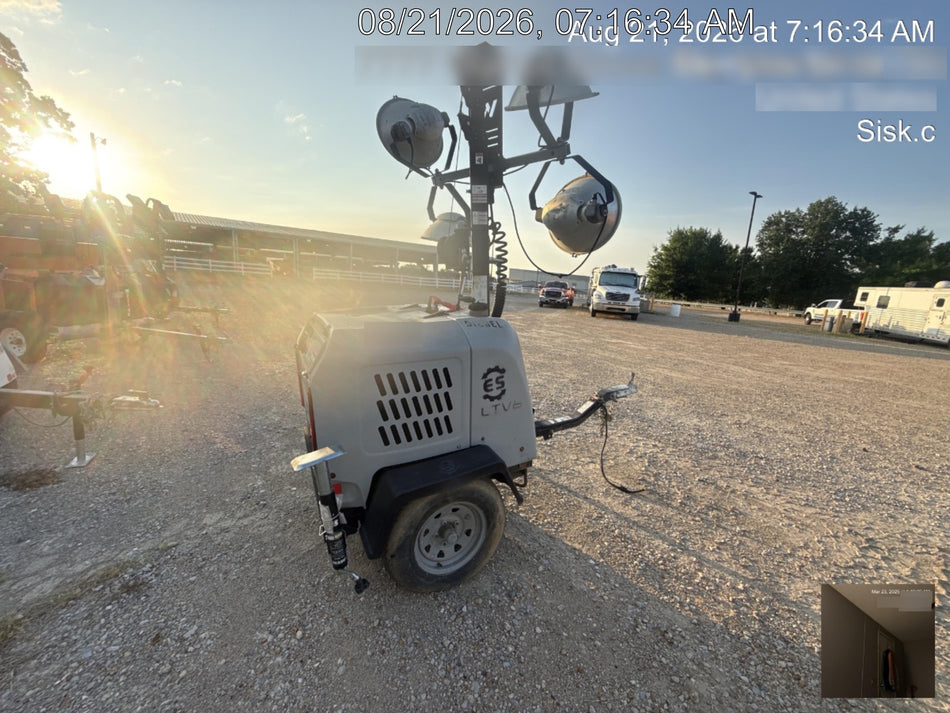2018 Wacker Neuson LTV6L-MH Wacker Neuson LTV6L Mobile Light Tower w/Fuel Level Sensor Installed
