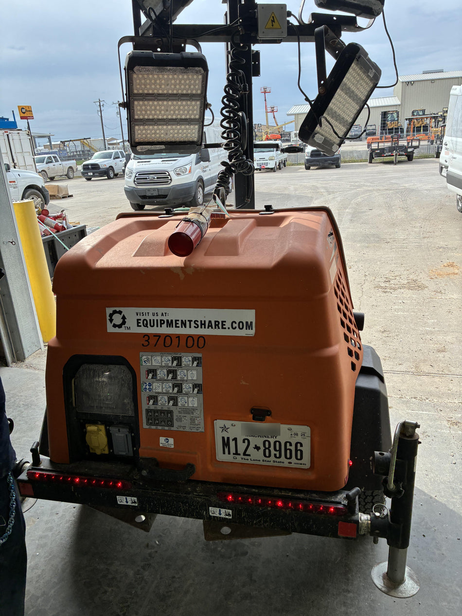 2023 Generac MLT2 Diesel, Flex Switch 120V Input, Powerzone Controller, 
(4) 320W LED Lights, 4kW Generator, 39.9 Gal Fuel Tank, 2" Ball, T3