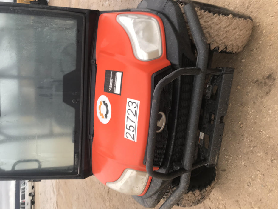 2019 Kubota RTV-X1140 4wd Utility Cart, LED Strobe, Windshield Tempered Glass, Pastic Canopy, Wire Harness Kit, Backup Alarm