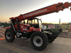 2020 Manitou MTA10055 Cab/Heat/Air, LED Work Lights, Solid Tires, Lift Hook, Beacon, Auxiliary Hydraulics w/66" Carriage and 60" Forks