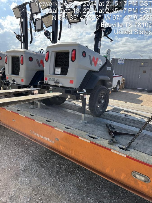 2024 Wacker Neuson LTT4 Diesel, Kohler KDW702, Deep Sea Controller, Auto Start, LED 320W, Bypass Outlet, T3