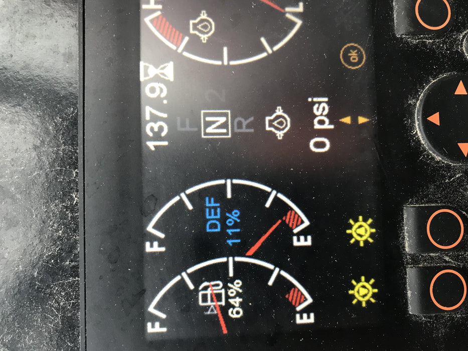 2020 Manitou MTA10055 Cab/Heat/Air, 120 HP, Solid Tires, Work Lights, Lift Hook, Auxiliary Hydraulics w/66" Carriage and 60" Forks