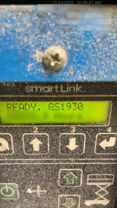 2020 Genie GS-1930 Solid Non Marking Tires, Beacon, Folding rails with half height swing gate