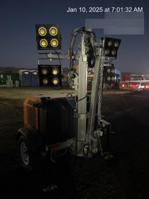 2024 Wanco WLTT-4MM4K Diesel, Deep Sea Controller, Shore Power Plug, Auto Start, (4) 350W LED Floodlights, 4kW Generator, 60 Gal Fuel Tank, 2" Ball, T3