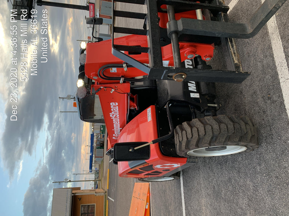 2020 Manitou MTA5519 Canopy, Solid Tires, Work Lights, Beacon, Aux Hydraulics, Back up Alarm, Mirrors, ES Keypad
