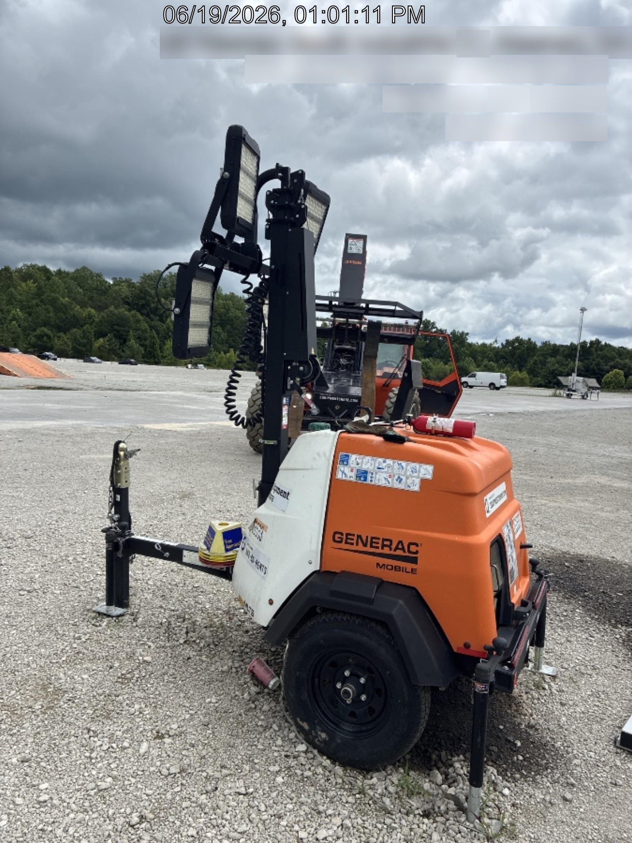 2023 Generac MLT2 Diesel, Flex Switch 120V Input, Powerzone Controller, (4) 320W LED Lights, 4kW Generator, 39.9 Gal Fuel Tank, 2" Ball, T3