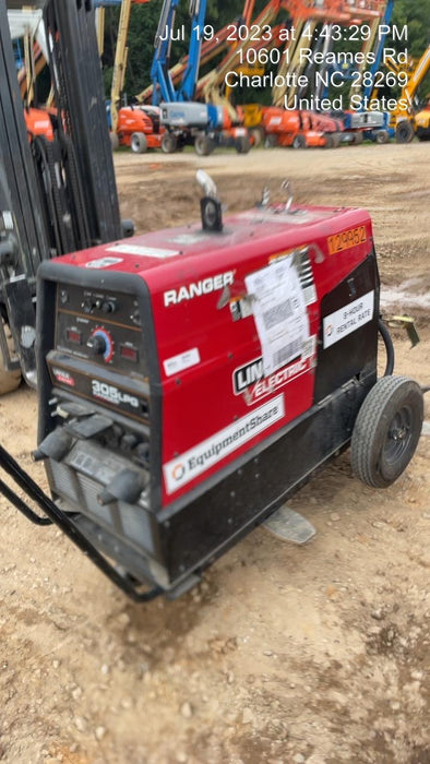2021 Lincoln Electric Ranger 305 LPG K3430-1, Ranger 305 LPG, Undercarriage, Tank Holder & Strap, 10kw AC Gen, 25hp Kohler LPG Eng
