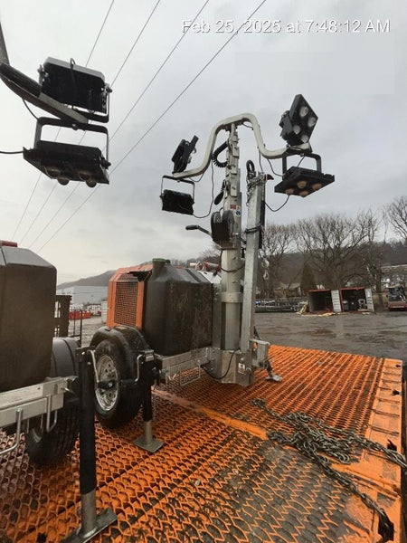 2024 Wanco WLTT-4MM4K Diesel, Deep Sea Controller, Shore Power Plug, Auto Start, (4) 350W LED Floodlights, 4kW Generator, 60 Gal Fuel Tank, 2" Ball, T3