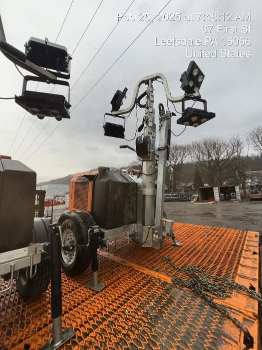 2024 Wanco WLTT-4MM4K Diesel, Deep Sea Controller, Shore Power Plug, Auto Start, (4) 350W LED Floodlights, 4kW Generator, 60 Gal Fuel Tank, 2" Ball, T3