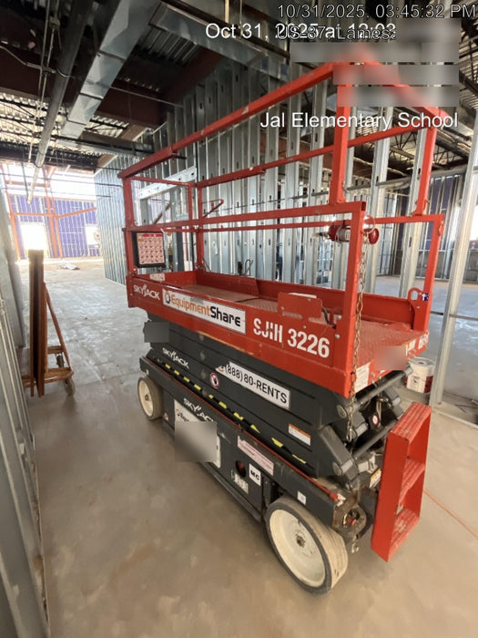 2019 Skyjack SJIII-3226 Skyjack SJIII3226 Standard w/Trojan Batteries