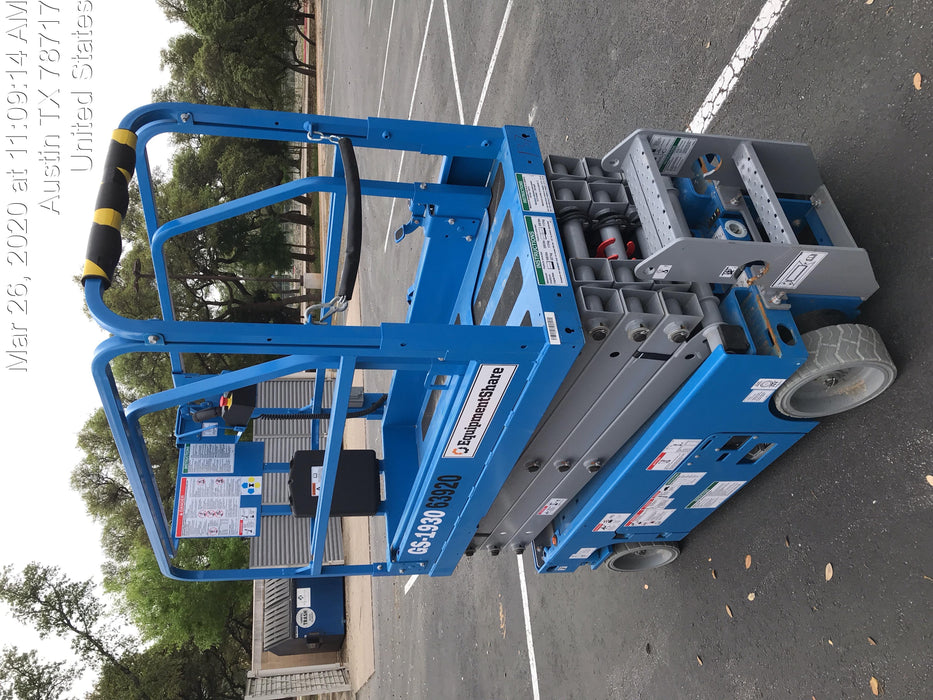 2020 Genie GS-1930 Standard Machine