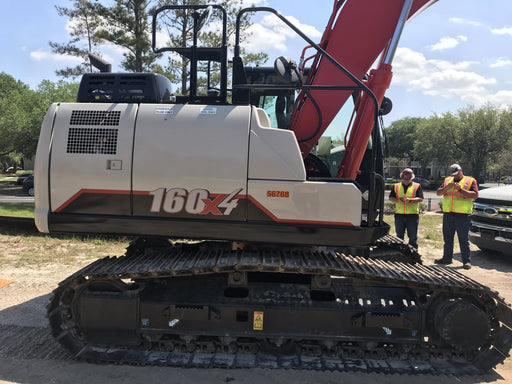 2019 Link-Belt 160X4EX EXC, 10' ARM, 23.5" 3-BAR, MFH(ICP,PJ) w/160 POSI GRAB COUPLER, 24"/36"/42" Buckets