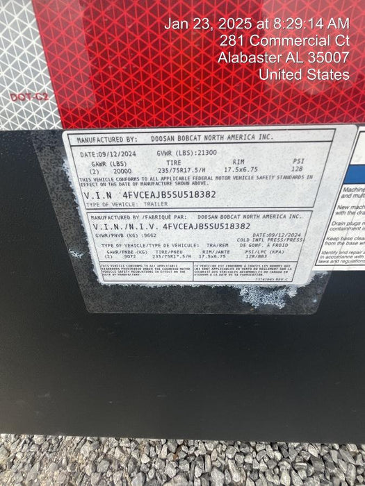 2025 BOBCAT PA1600VPWCU-T4F