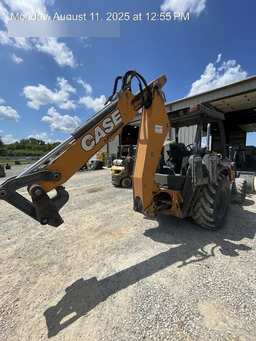 2020 Case 580N EP - Extendable Backhoe Canopy 4WD, Extendable Stick, Pilot Controls, 2 Way Hydraulics, Ride Control, TAG Manual QC