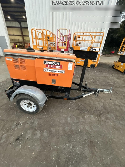 2022 Lincoln Electric LE400 Kubota V1505, Trlr, Cable Rack, Light Kit, ES Decals, T3