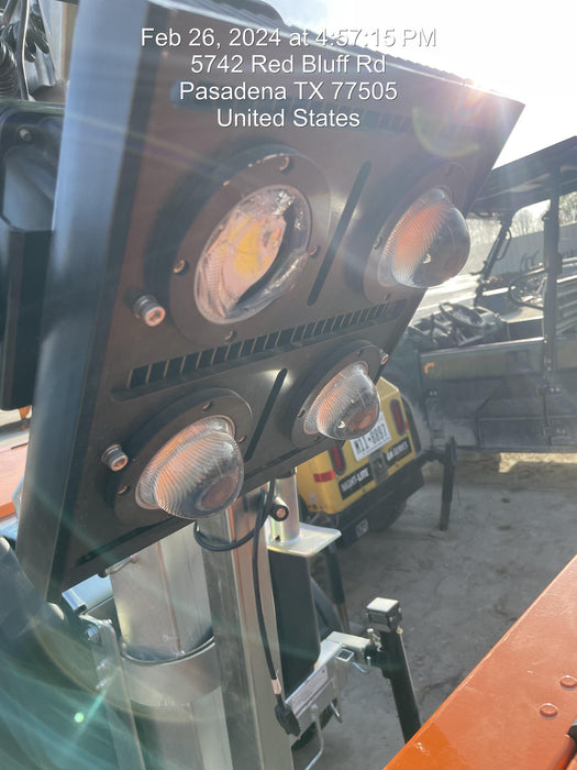 2024 Wanco WLTT-4MM4K Diesel, Deep Sea Controller, Shore Power Plug, Auto Start, (4) 350W LED Floodlights, 4kW Generator, 60 Gal Fuel Tank, 2" Ball, T3