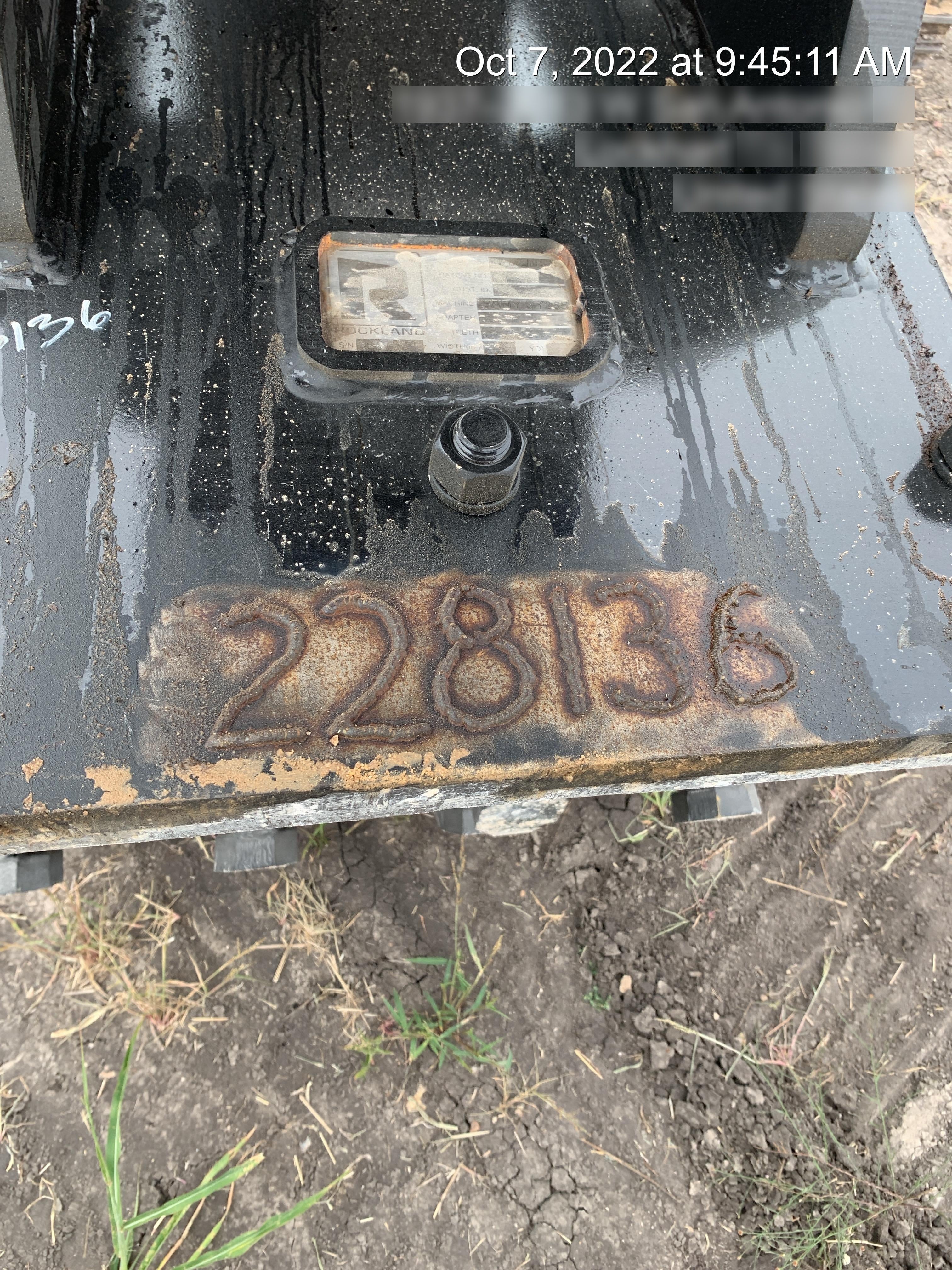 2022 ROCKLAND 36" Compaction Wheel 55k - 65k