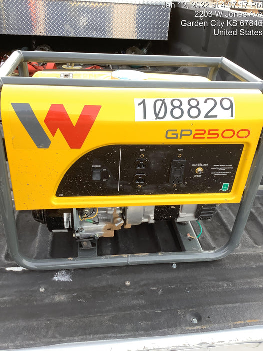 2020 WACKER NEUSON GP2500A