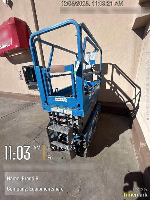 2019 Genie GS-1930 Half Height Swing Gate, 800W Inverter