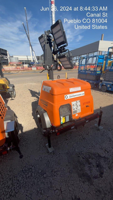 2023 Generac MLT2 Diesel, Flex Switch 120V Input, Powerzone Controller, 
(4) 320W LED Lights, 4kW Generator, 39.9 Gal Fuel Tank, 2" Ball, T3