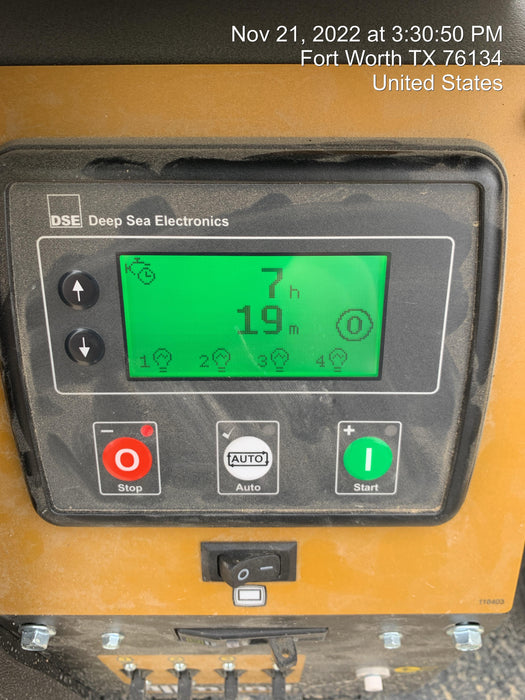 2022 Allmand NLV3GR (4) LED Light Fixture 350W, 23' Vertical Mast, 3kW Prime, Towable, ES Decals, T3