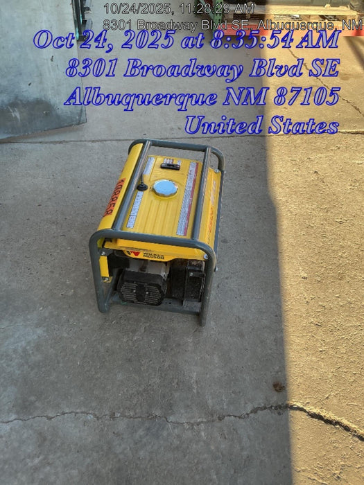 2020 WACKER NEUSON GP2500A