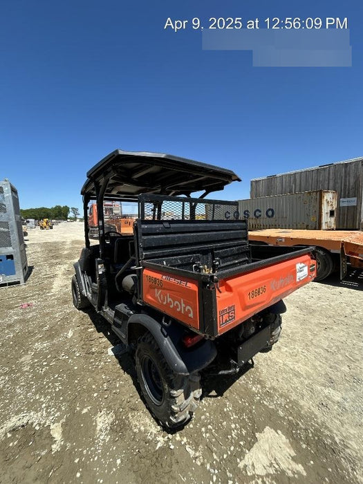 2021 Kubota RTV-X1140W-H Plastic Canopy, Windshield Acrylic Clear, LED Strobe Light, Wire Harness Kit, Back up Alarm