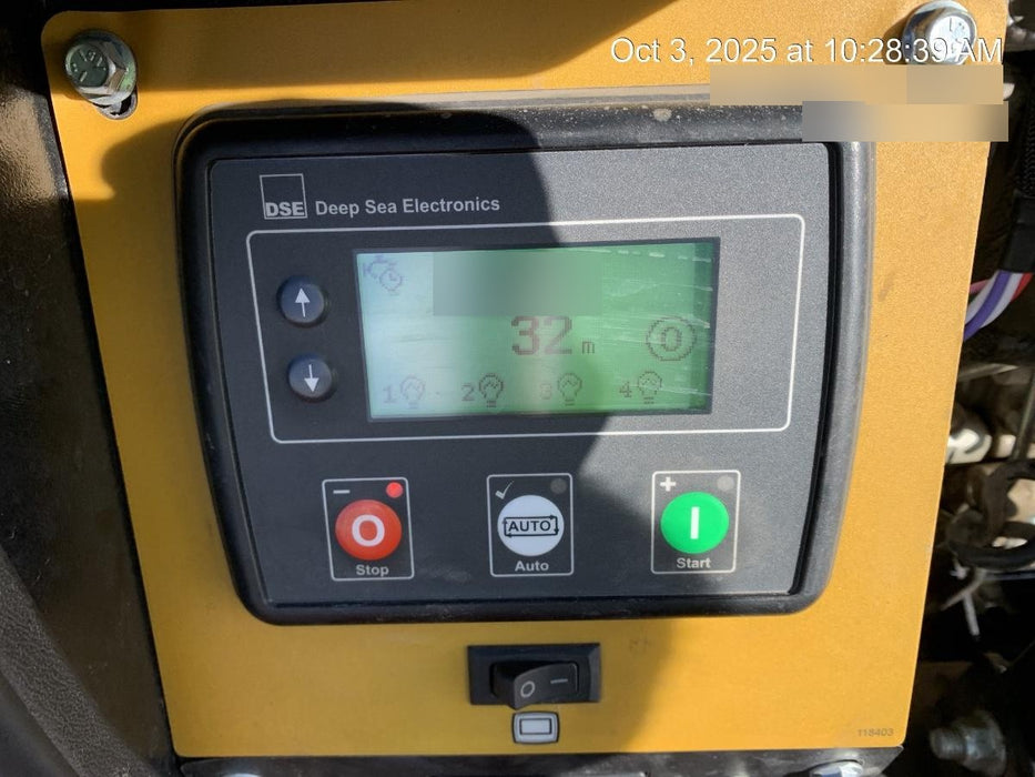 2022 Allmand NLV3GR (4) LED Light Fixture 350W, 23' Vertical Mast, 3kW Prime, Towable, Deep Sea L401, Leveling Jacks, Yanmar T4F 5.8hp