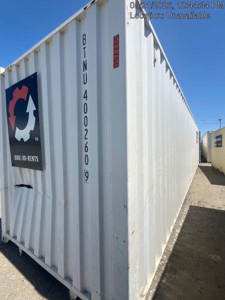 2025 CONEX Storage Container 8'x8'x40'