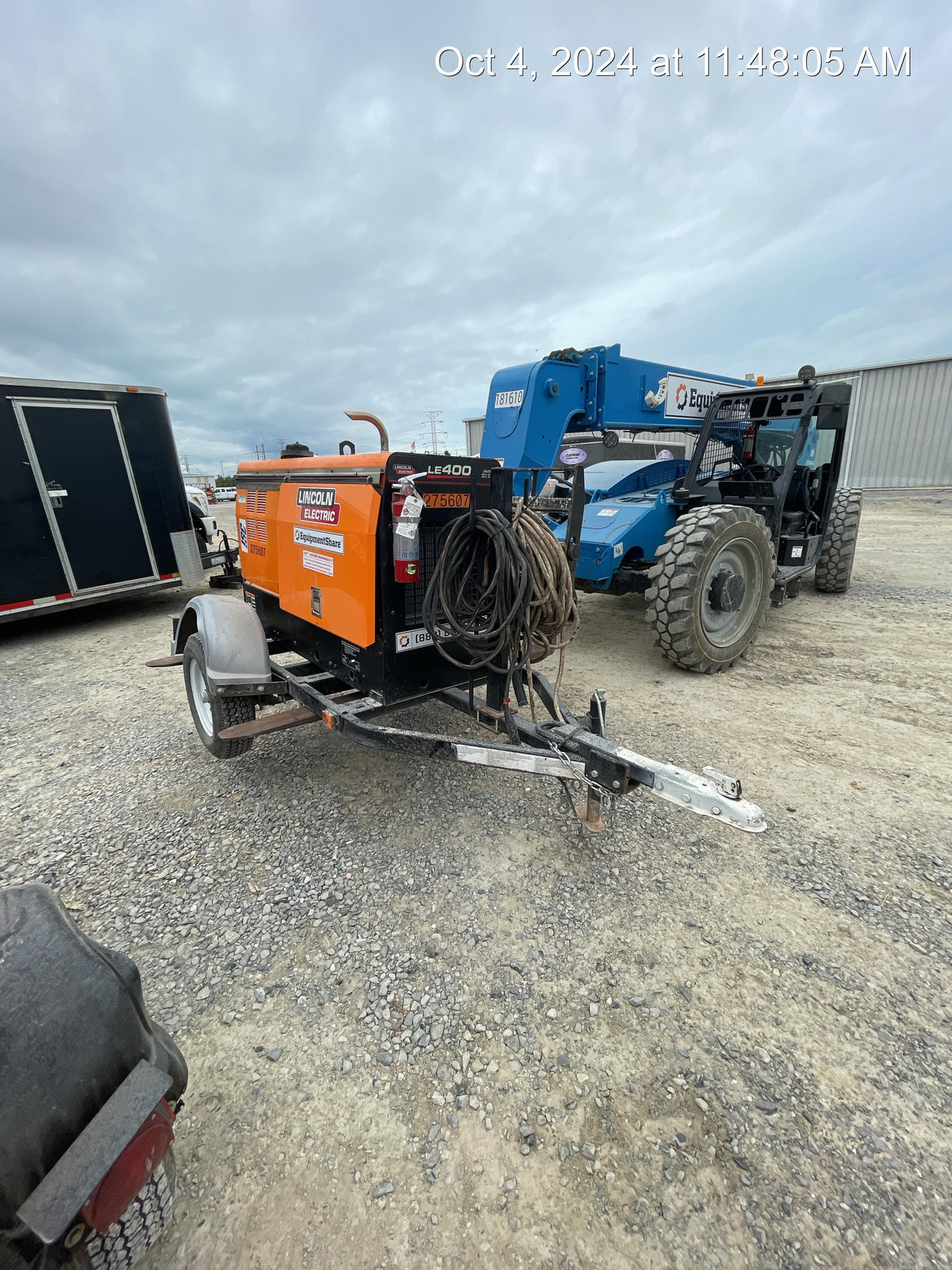 2022 Lincoln Electric LE400 Kubota V1505, Trlr, Cable Rack, Light Kit, ES Decals, T3