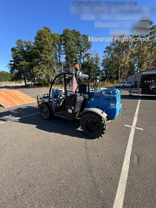 2019 Genie GTH-5519 Canopy, Solid RT Tires, LED Work Lights, Beacon, 48" Carriage, 48" Forks