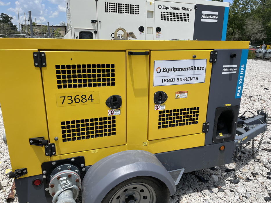 2020 ATLAS COPCO PAS 100 HF CS Enclosed