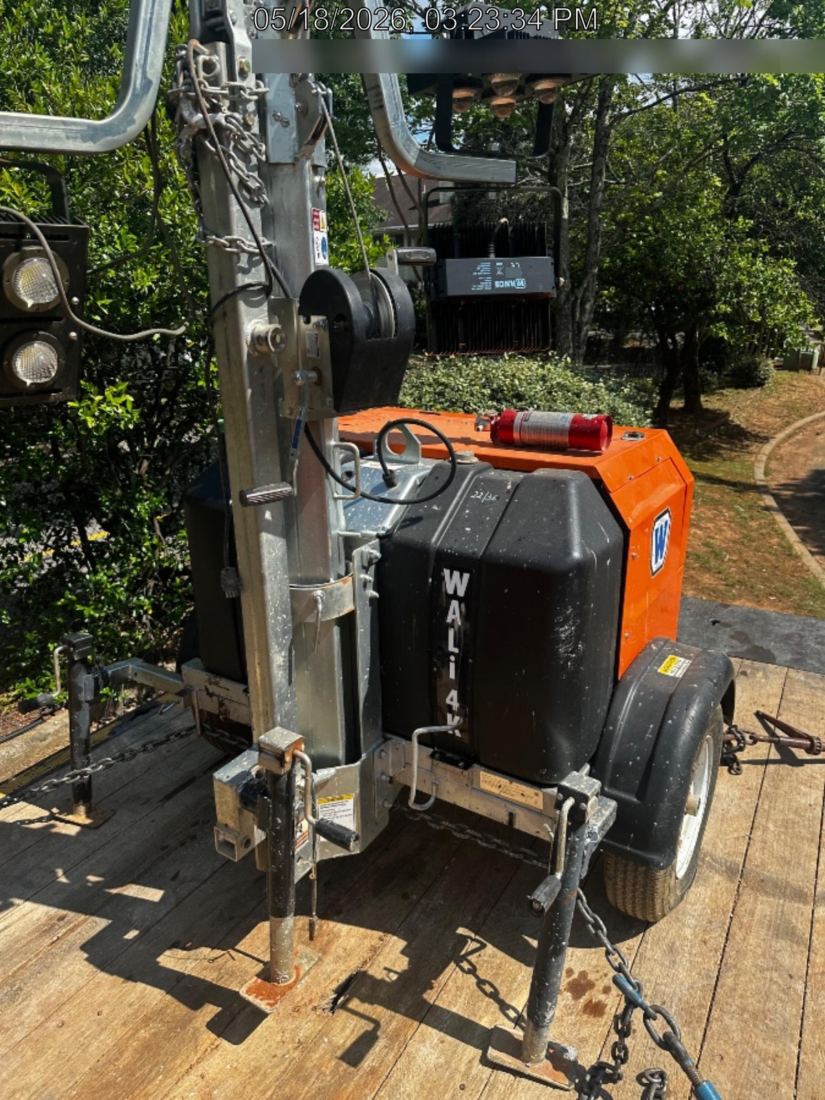 2023 Generac MLT2 Diesel, Flex Switch 120V Input, Powerzone Controller, (4) 320W LED Lights, 4kW Generator, 39.9 Gal Fuel Tank, 2" Ball, T3