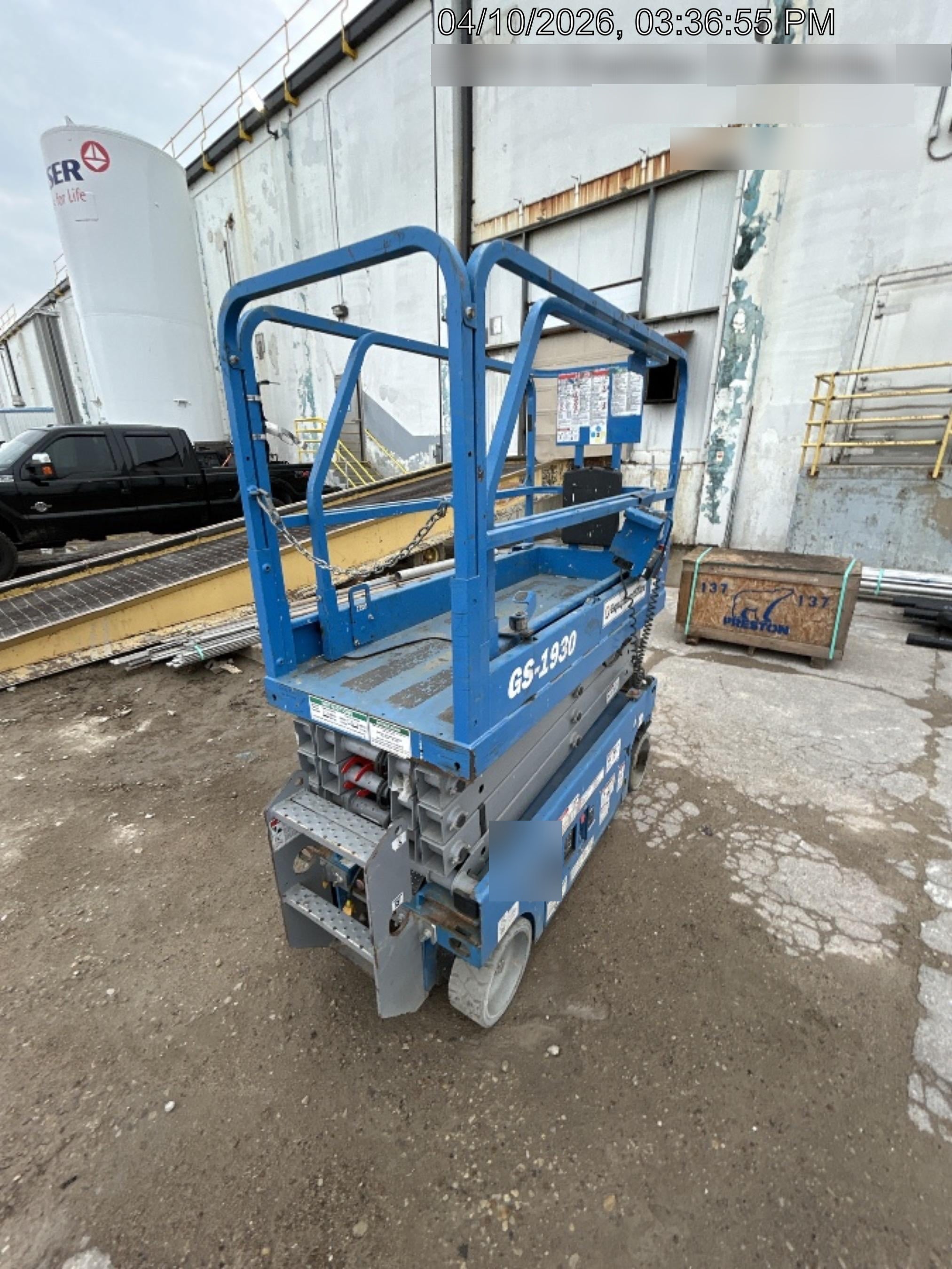 2019 Genie GS-1930 Fixed rails with chain Entry