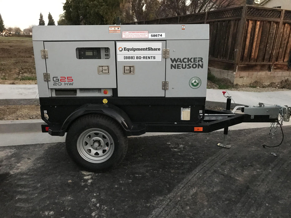 2020 WACKER NEUSON G25