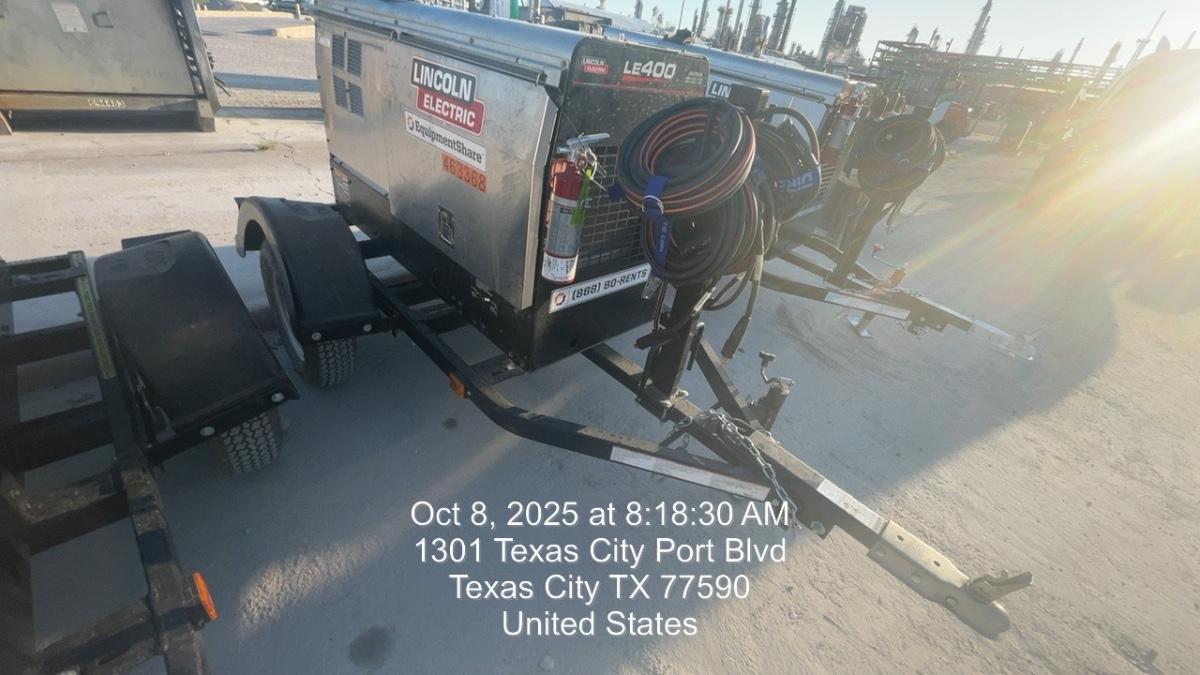 2024 Lincoln Electric LE400 Kubota V1505, Trlr, Cable Rack, Light Kit, ES Decals, T3