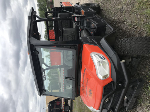 2019 Kubota RTV-X1140W-H 4wd Utility Cart, LED Strobe, Windshield Tempered Glass, Plastic Canopy, Wire Harness Kit, Backup Alarm