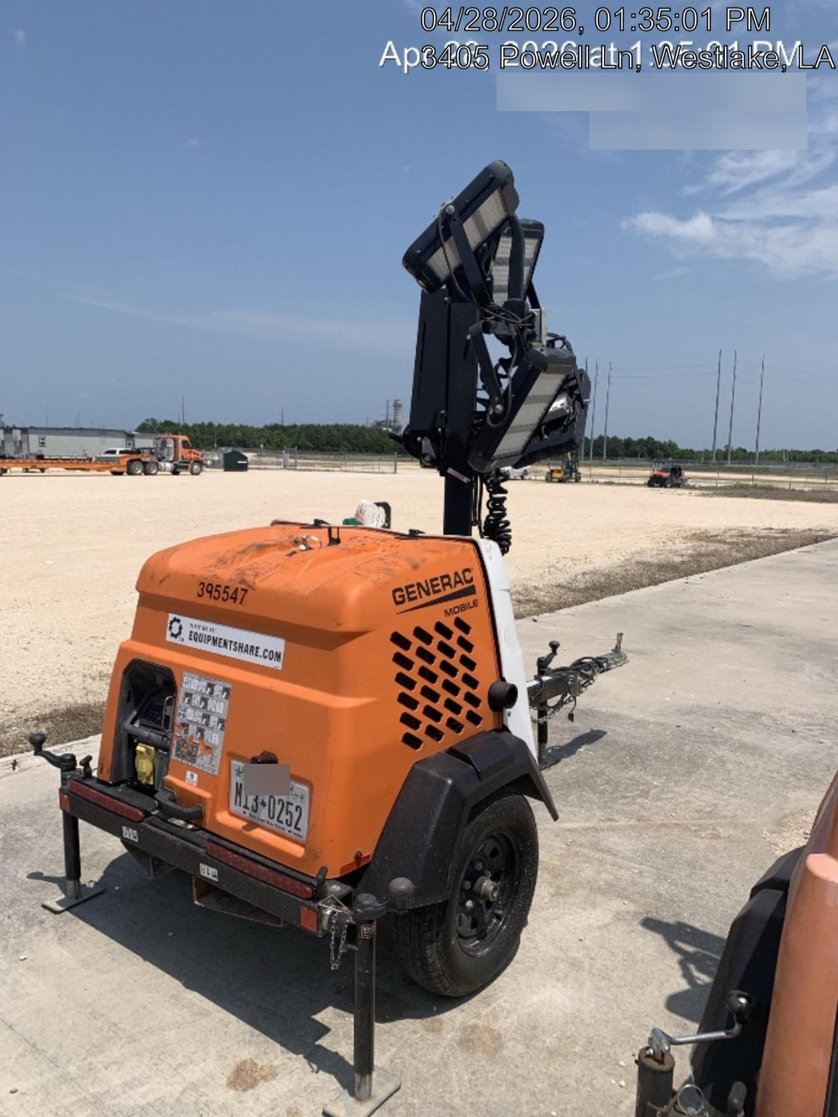 2024 Generac MLT2 Diesel, Flex Switch 120V Input, Powerzone Controller, 
(4) 320W LED Lights, 4kW Generator, 39.9 Gal Fuel Tank, 2" Ball, T3