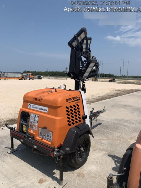 2024 Generac MLT2 Diesel, Flex Switch 120V Input, Powerzone Controller, 
(4) 320W LED Lights, 4kW Generator, 39.9 Gal Fuel Tank, 2" Ball, T3